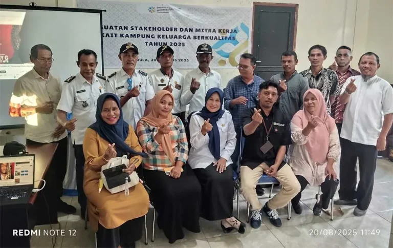 BKKBN Maluku & DPPKB SBT Gelar Penguatan  Stakeholder Wujudkan Kampung Keluarga Berkualitas