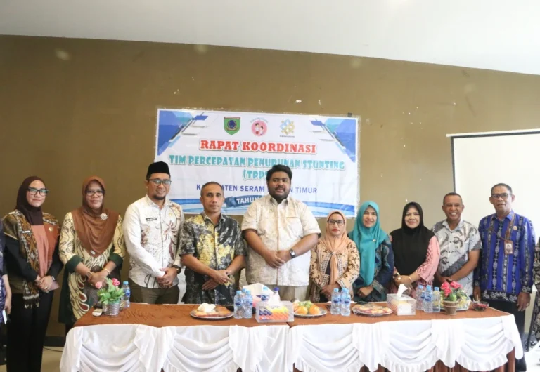 TPPS SBT Gelar Rakor, Kepala Dinas P2KB : Kami Bersinergi Cegah Stunting